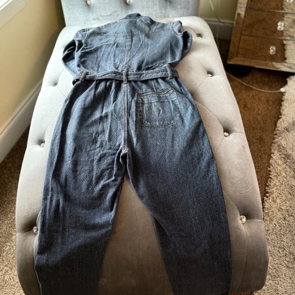 Blue Jean Jumpsuit, relax fit size medium - Picture 6 of 6